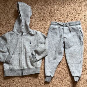 Polo Jogger Set 🩶